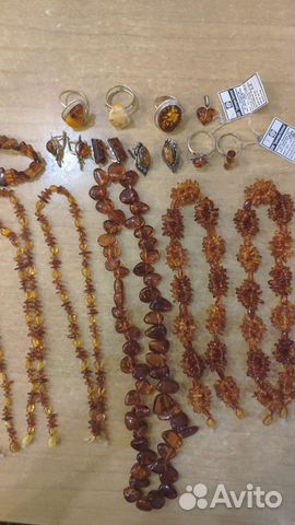 Изделия из янтаря и серебра с янтарем