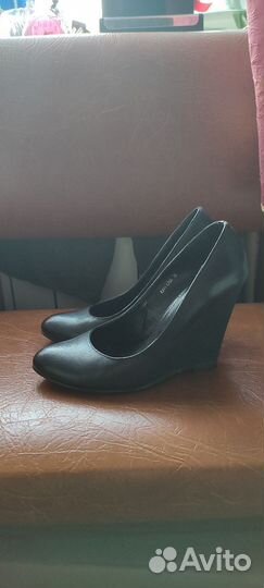 Туфли женские кожаные 36