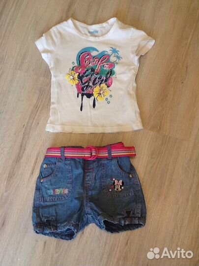 Одежда на девочку на 2-4 года + солнечные очки