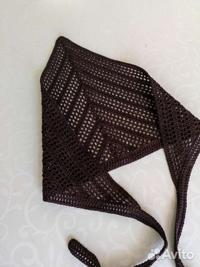 Вязаная косынка