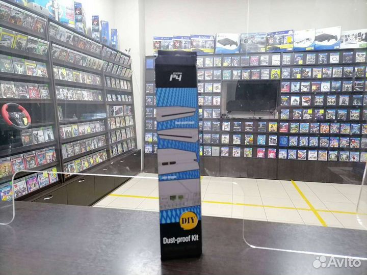 PS4 fat пылевые заглушки