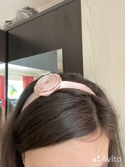 Брошь ободок лента dior