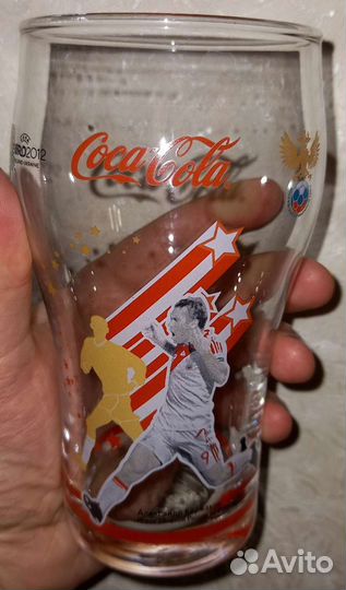 Стакан Coca Cola коллекционный Кержаков