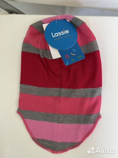 Шапка-шлем Lassie 46 р (розовый)