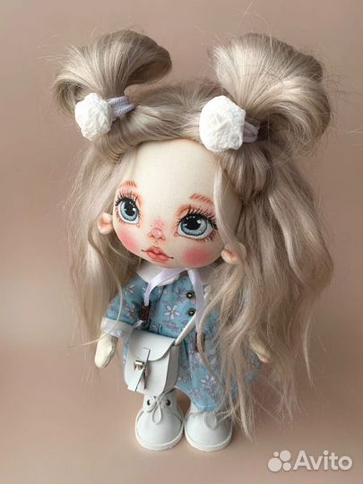 Текстильная кукла ручной работы