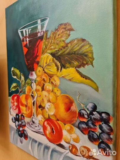 Картина маслом на холсте натюрморт