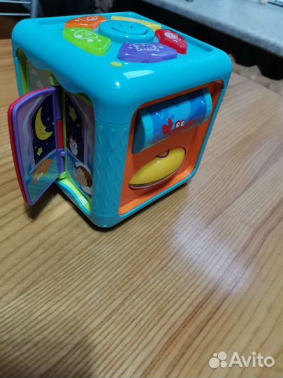 Развивающий куб baby go со светом и музыкой