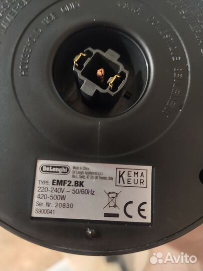 Вспениватель молока DeLonghi EMF2 Alicia