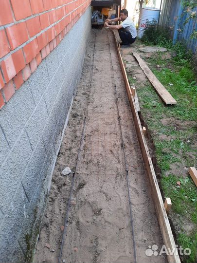 Строительство фундамента