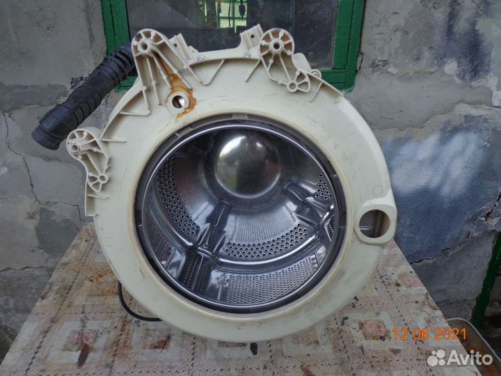 Бак с барабаном для с/м Ardo A814 в сборе