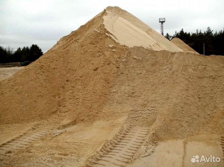 Песок карьерный