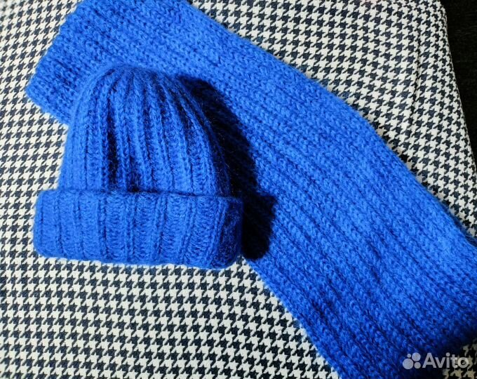 Шапка и снуд женский