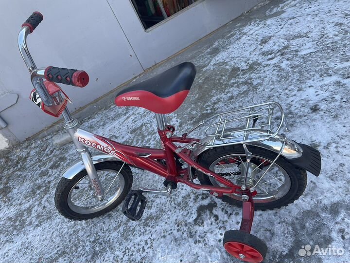 Велосипед детский с 4 колесами