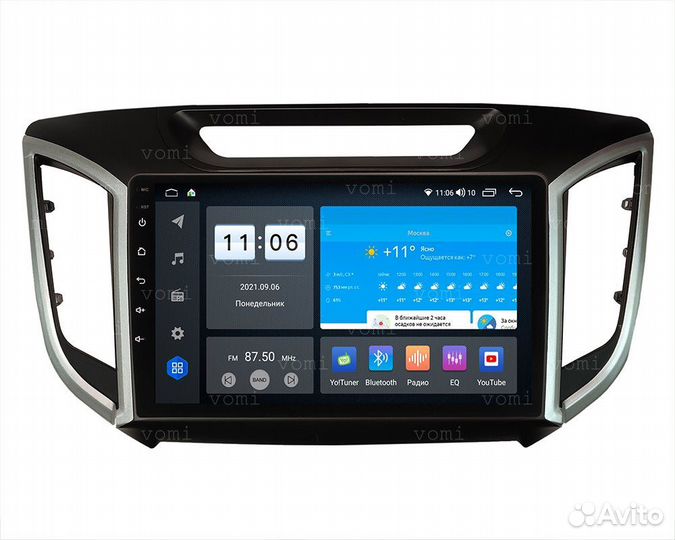 Магнитола Андроид ZX 4/64GB Hyundai Creta GS 06.20