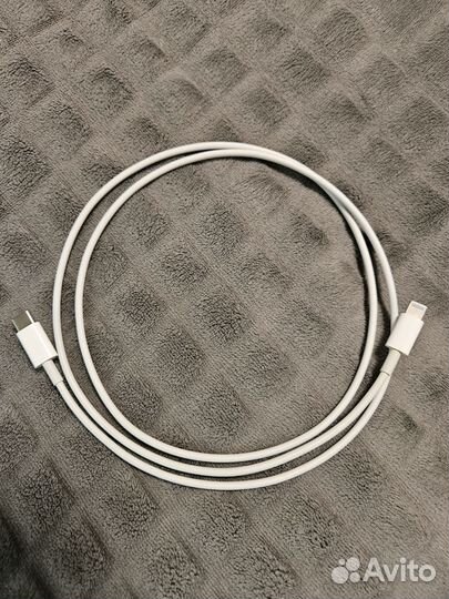 Кабель apple lightning usb c оригинал б.у