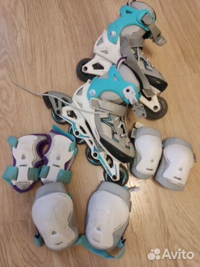 Роликовые коньки oxelo 32-35