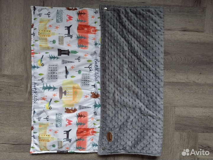 Накидка на ножки в детскую коляску