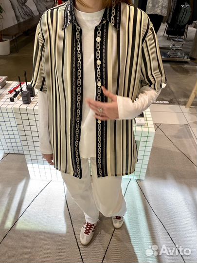 Винтажная блуза