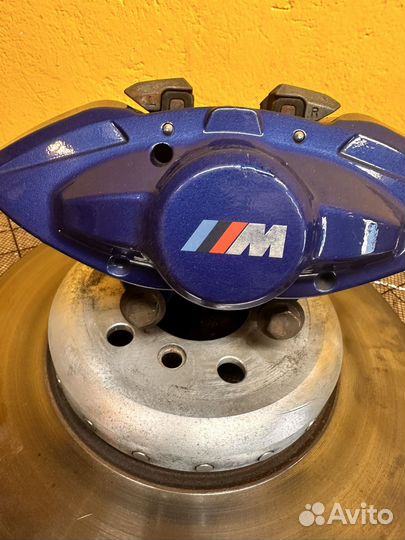 Синие тормоза 370мм Bmw f30 lci