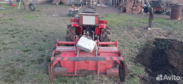 Мини-трактор Mitsubishi MT155D, 1983