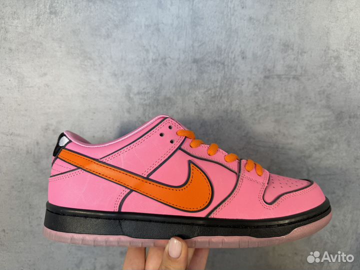 Кроссовки The Powerpuff Girls X Nike SB Dunk Low P