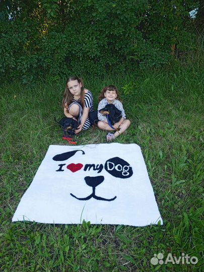 Коврик тафтинговый ручной работы