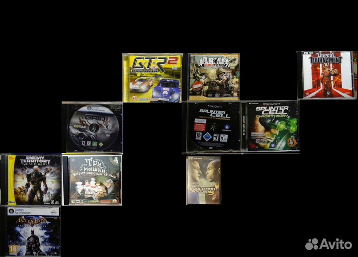 Игры для пк на DVD и CD