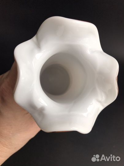 Вазы двойное цветное стекло СССР