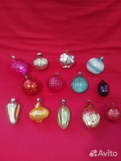 Елочные игрушки СССР