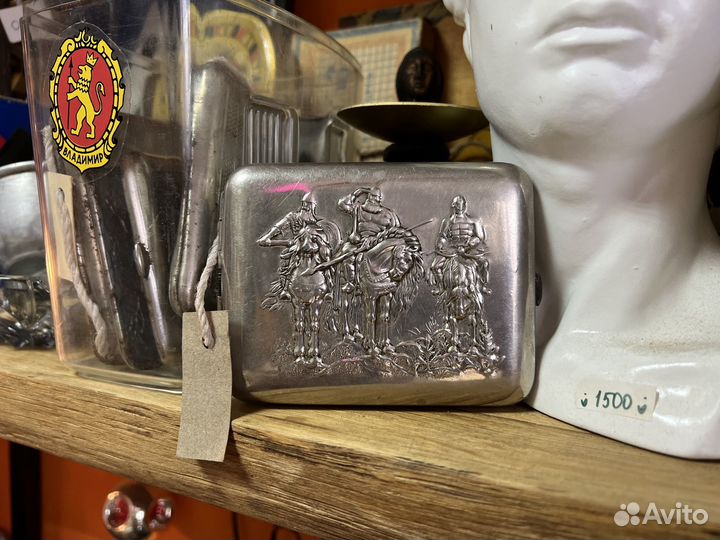 Портсигар СССР винтаж