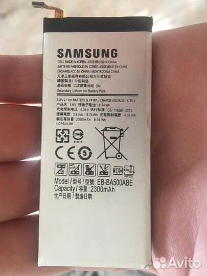 Батарея на samsung galaxy a 5 новая