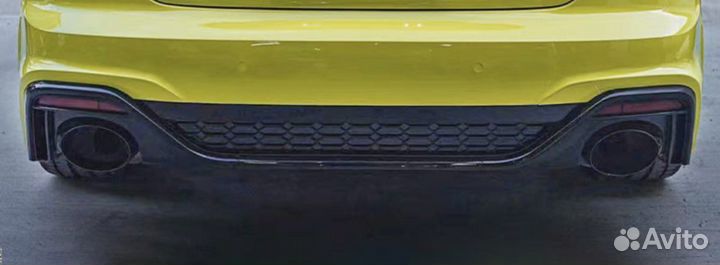 Диффузор бампера Ауди А5 б9