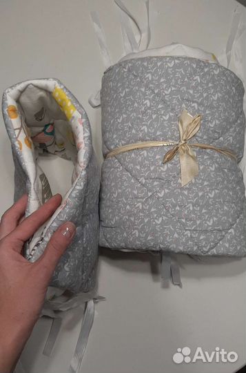 Бортики для детской кроватки