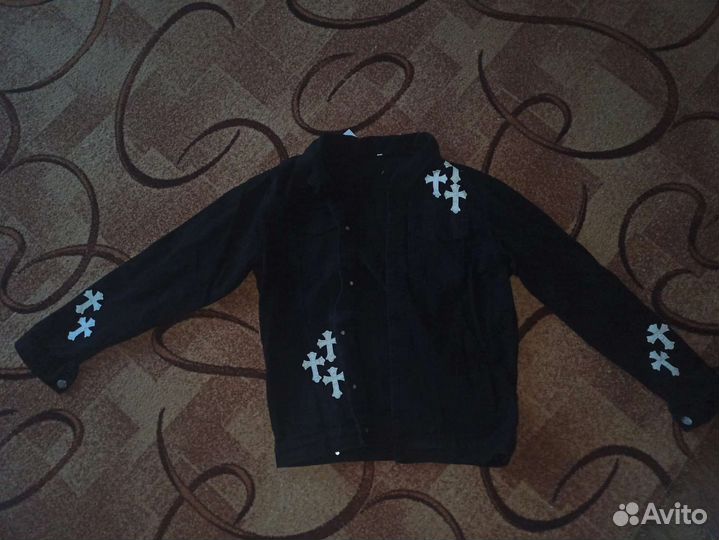 Джинсовка Chrome hearts