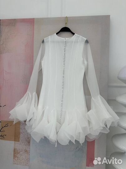 Платье белое zimmermann