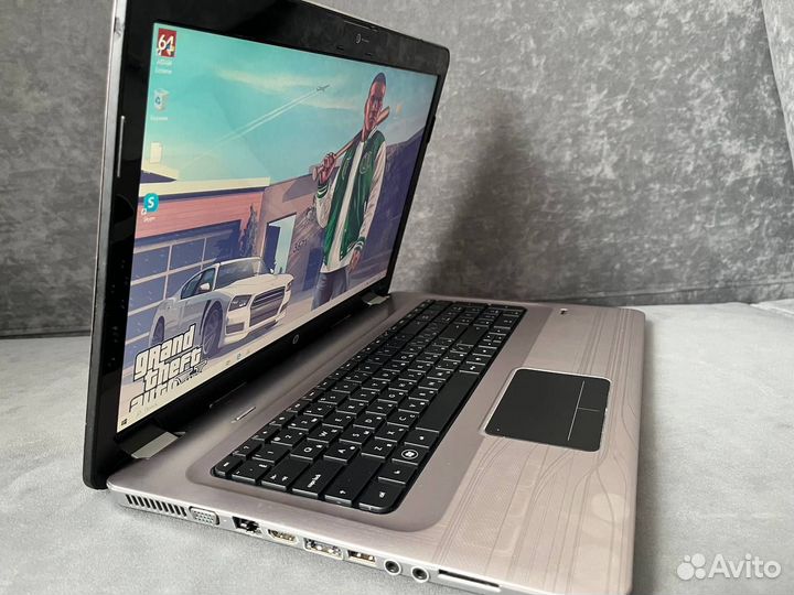 Быстрый ноутбук HP i5 / 4 ядра / 2 видеокарты
