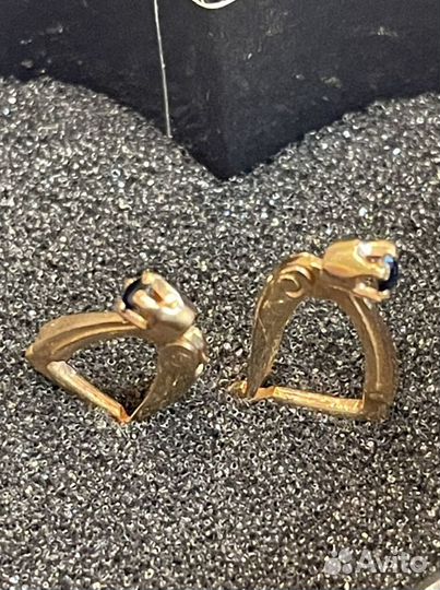 Золотые серьги 585 пробы