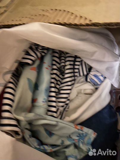 Вещи, игрушки пакетом