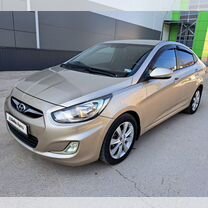 Hyundai Solaris 1.4 AT, 2010, 118 000 км, с пробегом, цена 764 000 руб.