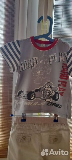 Футболка и брюки для мальчика