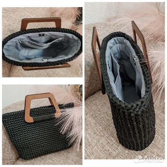 Сумка тоут ручной работы