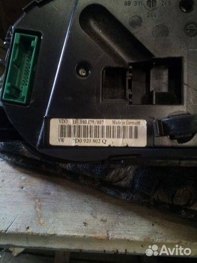 Щиток приборов на Volkswagen т4