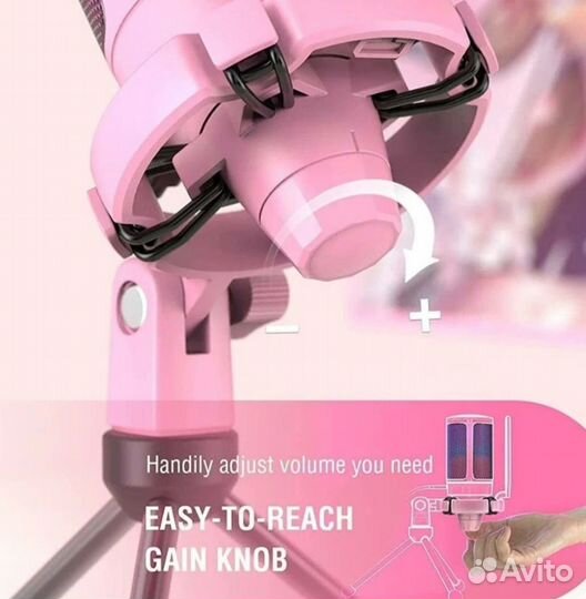 Студийный микрофон с подсветкой Fifine