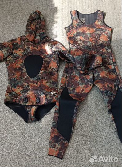 Гидрокостюм для подводного плавания унисекс