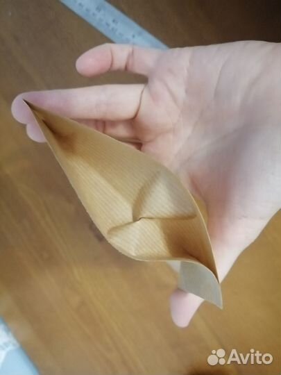 Крафт пакет с окном и зип замком