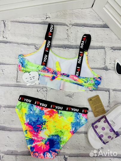 Новый купальник для девочки с защитой