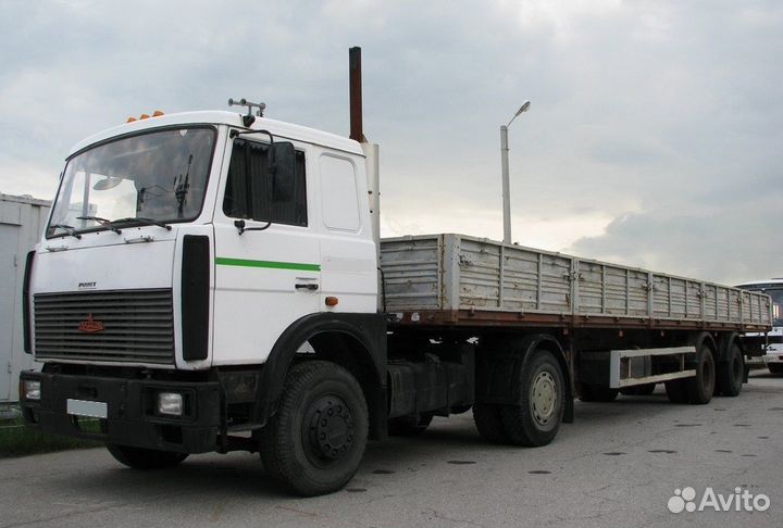 Длинномер шаланда борт открытый 13,6 безнал