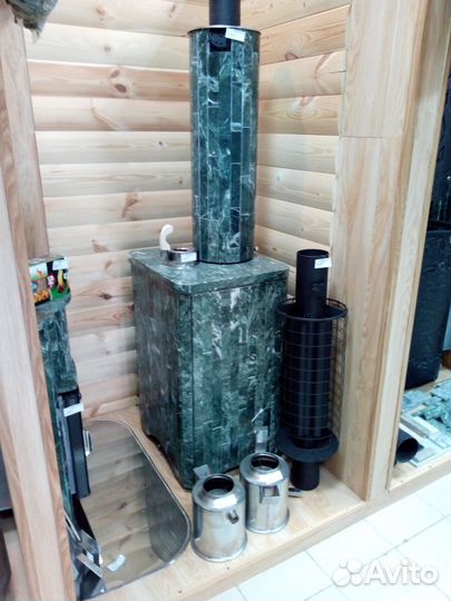 Печь для бани feringer Квадра Змеевик до 25 м3