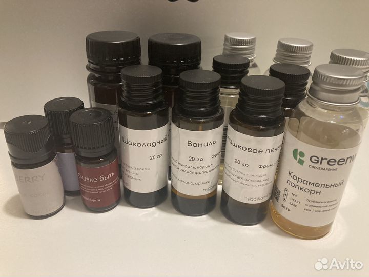 Отдушки США, Франция, Greenwax для свечей