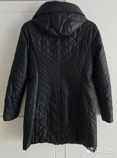 Плащ стеганный женский
